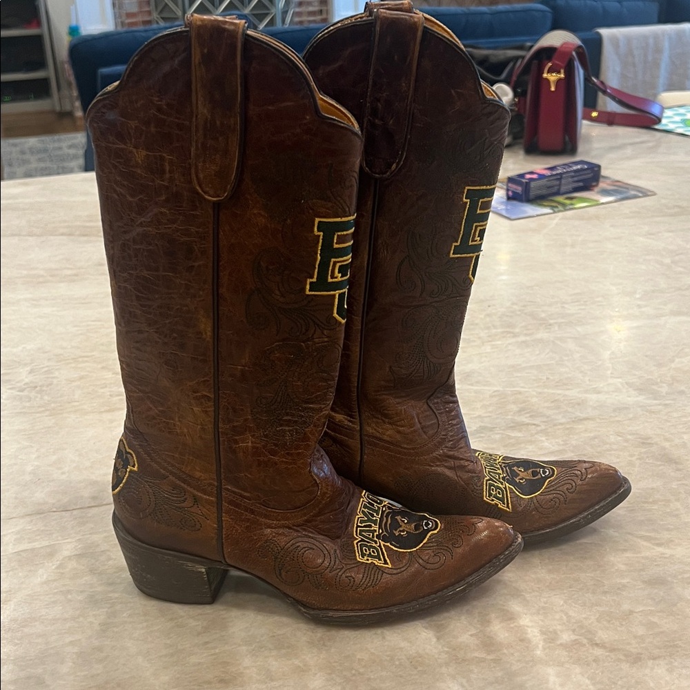 Baylor Game Day Boots - Picture 3 of 5